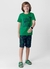 Conjunto Infantil Menino Com Bermuda Microfibra Brandili
