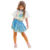Conjunto Floral com Saia de Tule