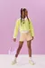 Shorts De Sarja Com Bolsos Sobrepostos - comprar online
