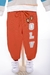 Calça Jogger Em Moletom- Laranja & Bege Claro na internet