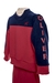 Imagem do Conjunto De Blusão & Calça Jogger Em Moletom- Azul Marinho & Vermelho- Oliver