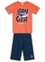 Conjunto Infantil Menino Com Camiseta E Bermuda Danger na internet