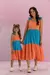 Imagem do Vestido Duas Cores Estilo 3 Marias Com Alça E Babado