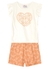 Conjunto infantil menina Heart - comprar online