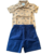 Conjunto Camisa e Bermuda Mickey Bebê
