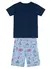 Pijama infantil menino com estampa brilha no escuro Bombeiro - comprar online
