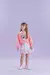 Conjunto Manga Longa Saia Em Tule E Moletom Com Gola - comprar online