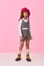Conjunto Top E Shorts Tweed