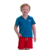 Camiseta Polo Com Decote V Em Piquet Denim