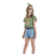 Blusa Manga Curta Com Silk