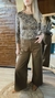 Jeans wide chocolate - tienda online