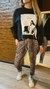 Pantalón babucha rústica print - comprar online