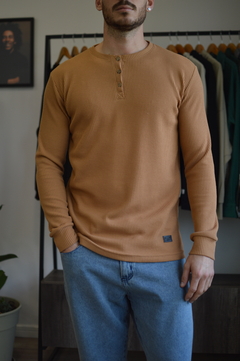 SWEATER BLUD CAMEL