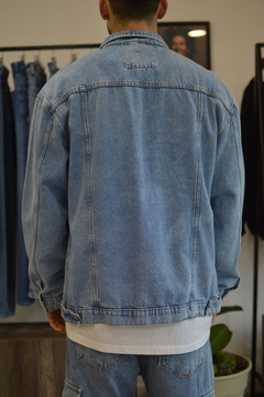 JACKET OVERSIZE MALONE AZUL - comprar online