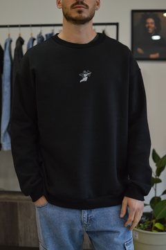 BUZO OVERSIZE CUPIDO NEGRO