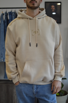 CANGURO OVERSIZE C/CORDEROY BEIGE