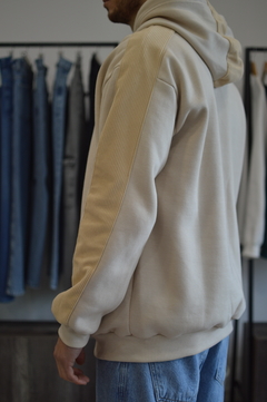 CANGURO OVERSIZE C/CORDEROY BEIGE en internet