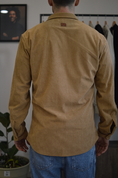 CAMISACO CORDEROY CAMEL - comprar online