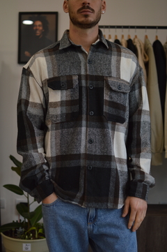 CAMISACO ESCOCES CHOCOLATE