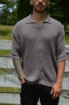 CAMISA WAVE GRIS