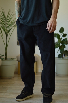 PANTALON CORDEROY BLACK