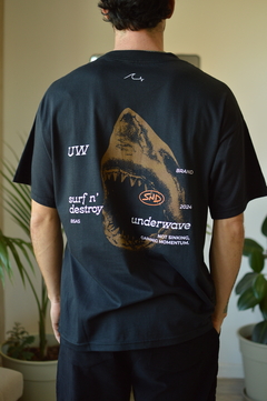 REMERA OVERSIZE DELGADA BLACK - comprar online
