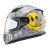 Imagem do CAPACETE TEXX FECHADO HAWK FURY CINZA AMARE VERM
