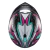CAPACETE TEXX FECHADO HAWK GENESIS ROSA AZUL BRANC