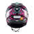 CAPACETE TEXX FECHADO HAWK GENESIS ROSA AZUL BRANC