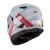 CAPACETE TEXX FECHADO WING GRID CHUMB VERM BRANC - MG Racing