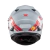 CAPACETE TEXX FECHADO WING GRID CHUMB VERM BRANC - loja online