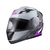 CAPACETE TEXX GLADIATOR V3 MAKAN CINZA E ROSA - MG Racing