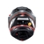 CAPACETE TEXX GLADIATOR V3 MAKAN CINZA E VERMELHO - comprar online