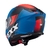 CAPACETE TEXX KAIMAN TRACK VERMELHO E AZUL - loja online