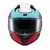 CAPACETE TEXX RAPTOR HORNET AZUL VERMELHO BRANCO - comprar online