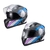 CAPACETE TEXX GLADIATOR V3 REISEN AZUL, ROSA E BRANCO - comprar online