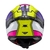 CAPACETE TEXX RAPTOR HORNET VERDE, ROXO, BRANCO E ROSA - loja online