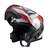 CAPACETE TEXX GLADIATOR V3 REISEN VERMELHO E BRANCO