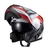 CAPACETE TEXX GLADIATOR V3 REISEN VERMELHO E BRANCO
