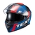 CAPACETE TEXX KAIMAN TRACK VERMELHO E AZUL