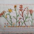 Almofada infantil bordada em flores na cor branca 40x20 - comprar online