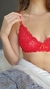 Bralette Almendra Rojo