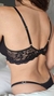 Bralette Alma negro micromorley - comprar online