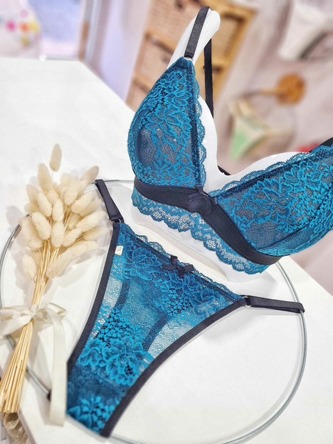 Bralette Delfina petróleo