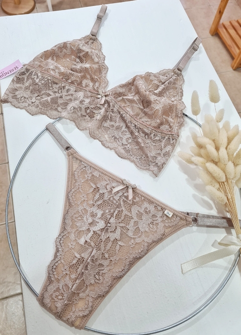 Bralette Dulceida visón