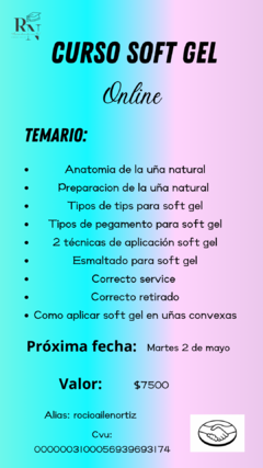 Curso soft gel - comprar online