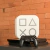 Box Luminária PlayStation® símbolos (Branco) na internet