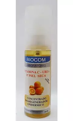 Concentrado urea y vitamina C para piel normal a seca 40g BIOCOM