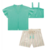 TOP, SHORT E KIMONO