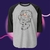 Camiseta estilo béisbol manga 3/4 con impresión frontal ilustración Dolores de Encanto